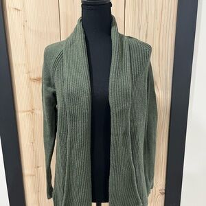 L.L. Bean Forest Green Women's Cardigan